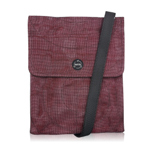 Umhänge-Tasche ESC-Kombi Bordeaux-Rot