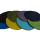 Rundes Sitzkissen aus Filz - Ø ca. 40 cm - 2 farbig - verschiedene Farben