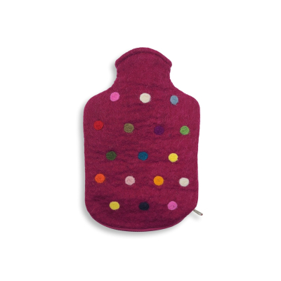 Wärmflaschenüberzug, klein, "Spotty" / Pivione