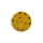 Spotty Untersetzer rund, ca. 20 cm, Goldgelb
