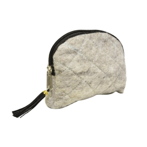 Kosmetiktasche Hellgrau