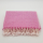 Wolldecke mit Salz & Pfeffer-Muster - rosa/weiß