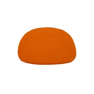 Sitzkissen aus Filz Trapez ca. 40 cm x 35 cm - Helles Orange