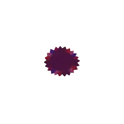 Filz Glas-Untersetzer Sonne rund Ø  ca. 9 cm Purple