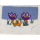 Grußkarte Krokus lila