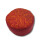 Yoga-Sitzkissen (rot) aus Baumwolle mit roter Stickerei (ca. Ø 25 cm / 10 cm hoch)