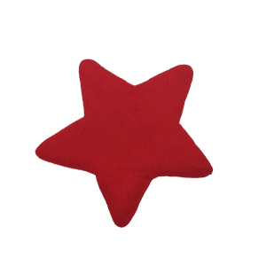 Filz Untersetzer Stern - Rot