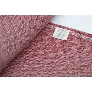 Yoga- und Reisedecke "Diamant", Rot