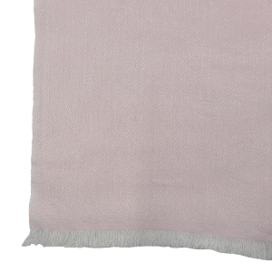 Viskose (Bambus) Schal mit Mini Diamant Muster - Rosa/Weiß