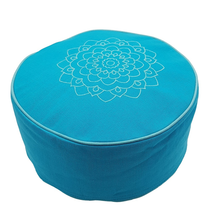Thai Kapok Yoga Kissen 35cm - Meditationskissen, Atmungsaktiv, Hypoallergen