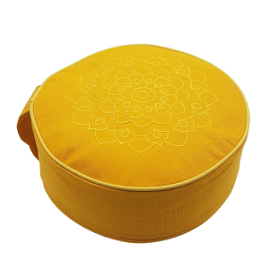 Yoga/Meditationskissen (ca. Ø 30 cm / 15 cm hoch)...