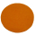Rundes Sitzkissen aus Filz - Ø ca. 35 cm - Helles Orange