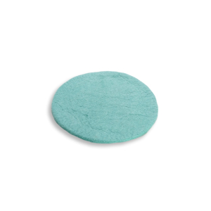 Rundes Sitzkissen aus Filz - Ø ca. 35 cm - Mint