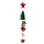 Papier Girlande aus Lokta Papier - Weihnachtsmann und Weihnachtsbaum