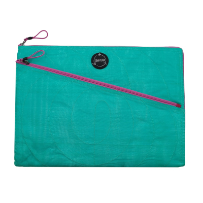 Tablethülle Sothy Smaragd/Rosa