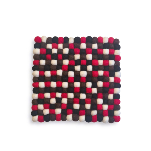 Filz Untersetzer, dünne Kugeln ca. 21*21 cm -...