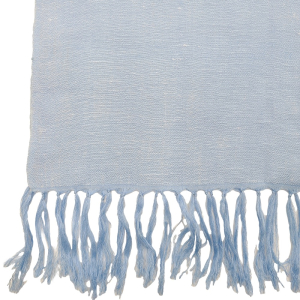 Sommerschal mit Mini-Diamant Muster - Helles Blau