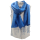 Schals aus Naturseide, Royal Blau