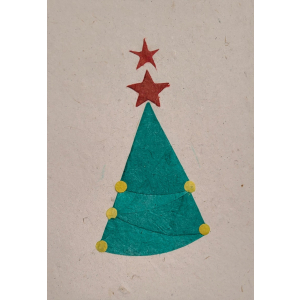 Grußkarte Weihnachtsbaum 1