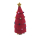 Weihnachtsbaum (Filz mit Ständer), Rot