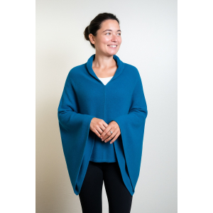 Poncho aus Wolle, verschiedene Farben