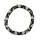 Armband, 3er Set - Muster #15 Schwarz Weiß Gold