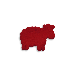 Untersetzer "Schaf" Rot