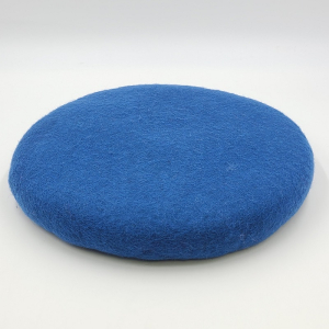 Filz Sitzkissen, Ø ca 35cm, gefüllt - Blau