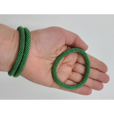 Armband, 3er Set - Pastellgrün