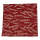 Nicki Scarf, Red with Cream-Colored Print