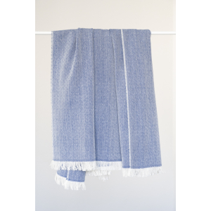 Yoga- und Reisedecke "Diamant", Royalblau
