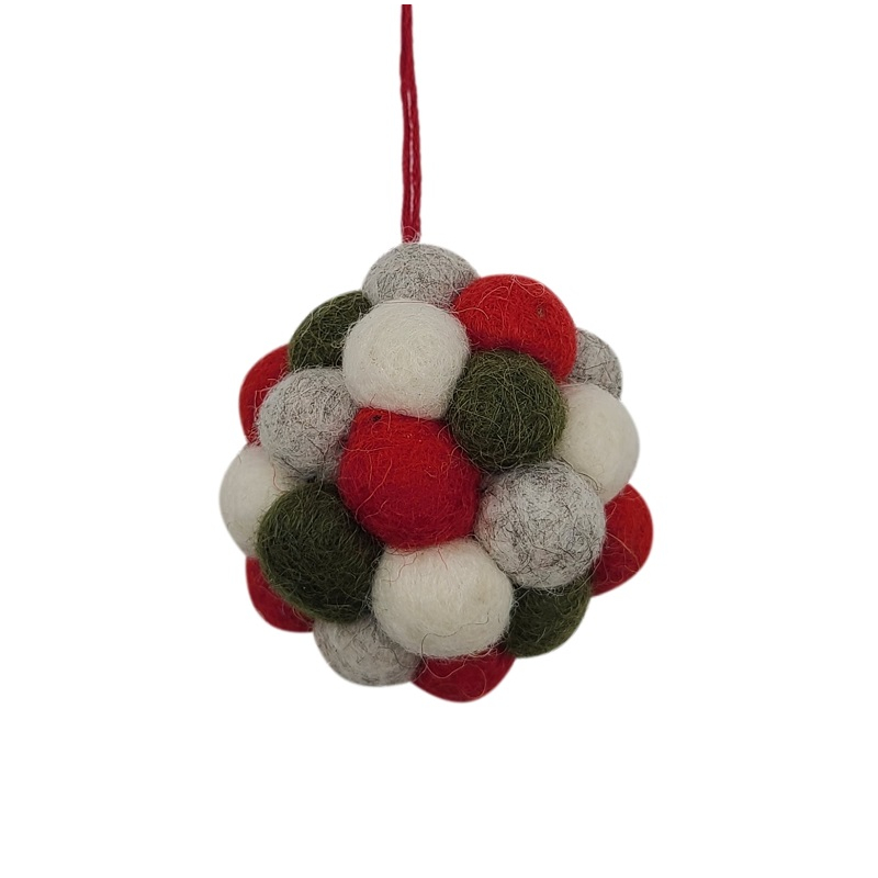 SIKORA Nymphensittich Weihnachtskugel - Handbemalte Glasfigur Grau BS759