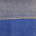 Schal aus Yakwolle, Natur/Royalblau