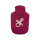 Wärmflaschenüberzug mit Innenfutter (0,8l): Schnuller (verschiedene Farben)