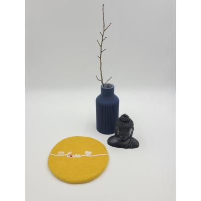 Untersetzer "Love", verschiedene Farben