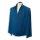 Poncho aus Wolle, Horizon Blue