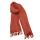 Sommerschal mit Mini-Diamant Muster - Orange