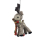 Filz Deko: Rentier mit Schal, grau/beige