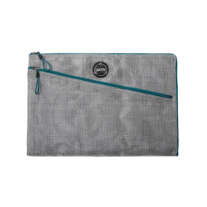 Laptophülle 15" Sothy Silbergrau/Petrol