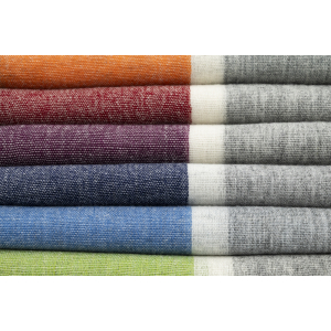 Wollschal mit Streifen - verschiedene Farben (60 * 200 cm)