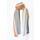 Wollschal mit Streifen (60 * 200 cm), Grau mit Orange