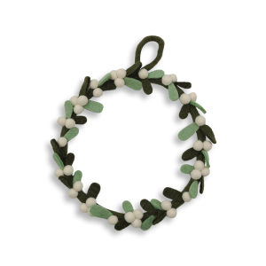 Kranz mit weißen Früchten (Ø ca. 30 cm)