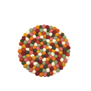 Filz Untersetzer, dünne Kugeln (Ø ca. 21 cm),...