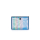 Limited Edition, transparente Innentasche: Blau gestreift