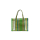 Limited Edition, Shopper transparent, Grün gestreift