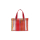 Limited Edition, Shopper transparent, Rot gestreift