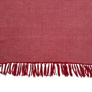 Sommerschal mit Mini-Diamant Muster - Rot