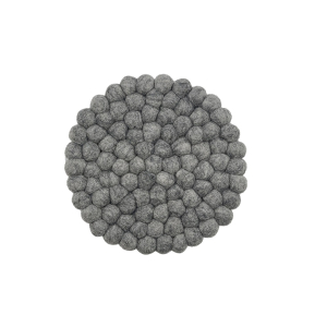 Filz Untersetzer dicke Kugeln, Ø ca. 21 cm -...