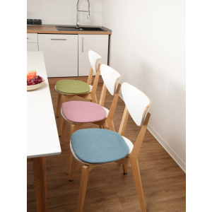 Sitzkissen aus Filz Trapez ca. 40 cm x 35 cm - Rosa
