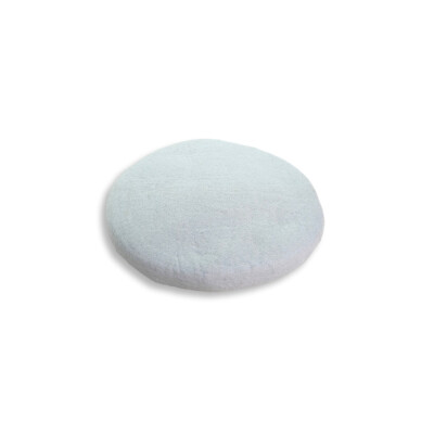 Sitzkissen rund dick Ø 35 cm - Mintblau